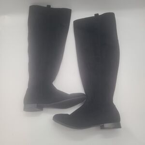 I.D Required Stacey Over The Knee Faux Suede Boots Size 11M